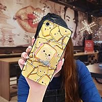 Shockproof Cute Lulumi Phone Case for iPhone 7/8/iphone SE 2020/SE2, Soft Case Kickstand Fashion Design Cover Original Anti-Knock Cartoon Dirt-Resistant Phone Stand Holder Waterproof, 1