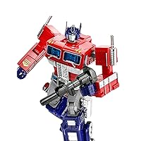 Transformer-Toys Alloy Edition Transformed Optimus-Prime Action Figures Car Robot High 13in Birthday Gift for Teenagers Over