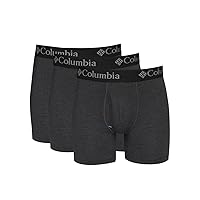 Columbia Men's 3 Pack Tri Blend Boxer Brief
