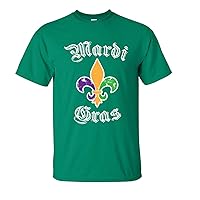 Trenz Shirt Company Mardi Gras Unisex Short Sleeve T-Shirt