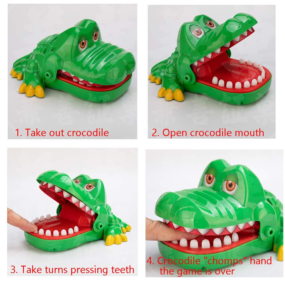 Mua Crocodile Teeth Toys Game for Kids, Crocodile Biting Finger Dentist Games  Funny Toys, 2020 Version Ages 4 and Up trên Amazon Mỹ chính hãng 2023 | Fado