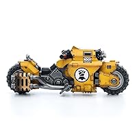 JoyToy Warhammer 40K: Imperial Fists Raider Combat Bike 1:18 Scale Figure