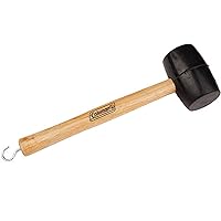 Coleman Rubber Mallet with Tent Peg Remover Hook, Double-Sided Mallet Head Made of High-Impact Rubber, Great for Camping, Tailgating, Carpentry, Metalwork, & More
