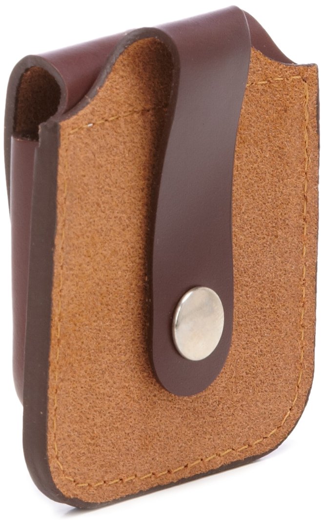 Charles-Hubert, Paris 3572-2 Brown Leather 48mm Pocket Watch Holder