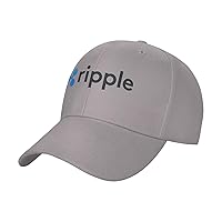 Ripple Xrp Hat Adult Unisex Adjustable Baseball Cap Cowboy for Men Women