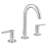 American Standard 7105801.002 Studio S Widespread Bathroom Faucet with Lever Handles, Polished Chrome