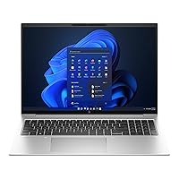 HP 2024 EliteBook 16” WUXGA IPS Touch Laptop 12-Core Intel Core i7-1360P Iris Xe Graphics 64GB DDR5 4TB SSD Thunderbolt 4 WiFi AX BT Webcam HDMI2.1 Backlit KB Fingerprint Windows 10 Pro w/RE USB