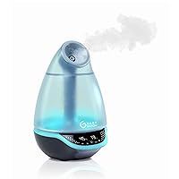 Hygro Plus Cool Mist Humidifier 3-in-1 Humidity Control, Multicolored Night Light & Essential Oil Diffuser Easy Use and Care (NO Filter Needed)