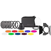 Westcott FJ80 Creative Pack - Magnetic Stackable Round Head Flash Modifiers (Compatible with Westcott FJ80, Godox V1 & Profoto A1) Westcott FJ80 Creative Pack - Magnetic Stackable Round Head Flash Modifiers (Compatible with Westcott FJ80, Godox V1 & Profoto A1)