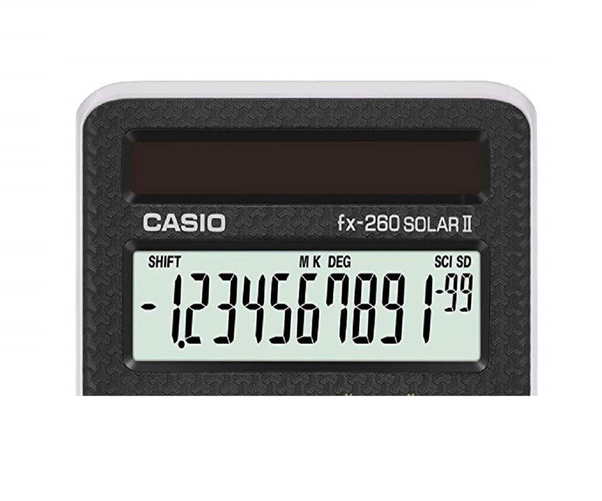 Casio FX 260 Solar II Scientific Calculator 5