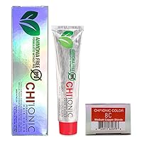 Chi Ionic Permanent Shine Hair Color 8C Medium Copper Blonde