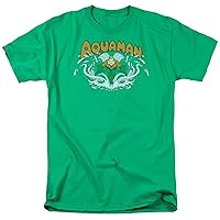 Aquaman Splash Green T-Shirt Tee