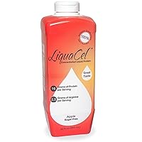 LiquaCel Concentrated Liquid Protein, Sugar-Free Apple, 32oz Bottle – Collagen Whey Arginine