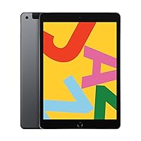 Apple iPad (10.2-inch, Wi-Fi + Cellular, 128GB) - Space Gray (Previous Model)﻿