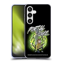Head Case Designs Officially Licensed Rick and Morty Portal Boyz Season 5 Graphics Soft Gel Case Compatible with Samsung Galaxy S24 5G