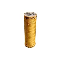 Gutermann Natural Cotton Thread 110 Yds: Dark Yellow