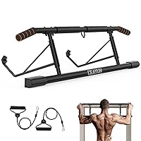 CEAYUN Pull up Bar for Doorway, Portable Pullup Chin up Bar Home, No Screws Multifunctional Dip bar Fitness, Door Exercise Equipment Body Gym System Trainer