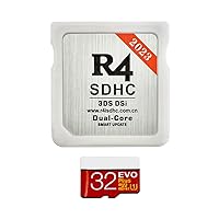 R4 Video Games Memory Card, 3DS Game Flashcard Adapter for NDS NDSI 2DS 3DS New 2DS New 3DS