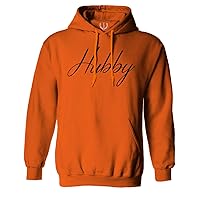 VICES AND VIRTUES Letter Printed Hubby Couple Wedding Wifey Matching Groom Hoodie