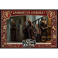 A Song of Ice and Fire Tabletop Miniatures Game Lannister Heroes Set I - Command The Might of Lannister's Iconic Heroes! Strategy Game, Ages 14+, 2+ Players, 45-60 Minute Playtime, Made by CMON
