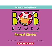 Bob Books - Animal Stories Hardcover Bind-Up | Phonics, Ages 4 and up, Kindergarten (Stage 2: Emerging Reader)
