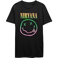 Nirvana Men's Sorbet Ray Smile T-Shirt | Officially Licensed Merchandise
