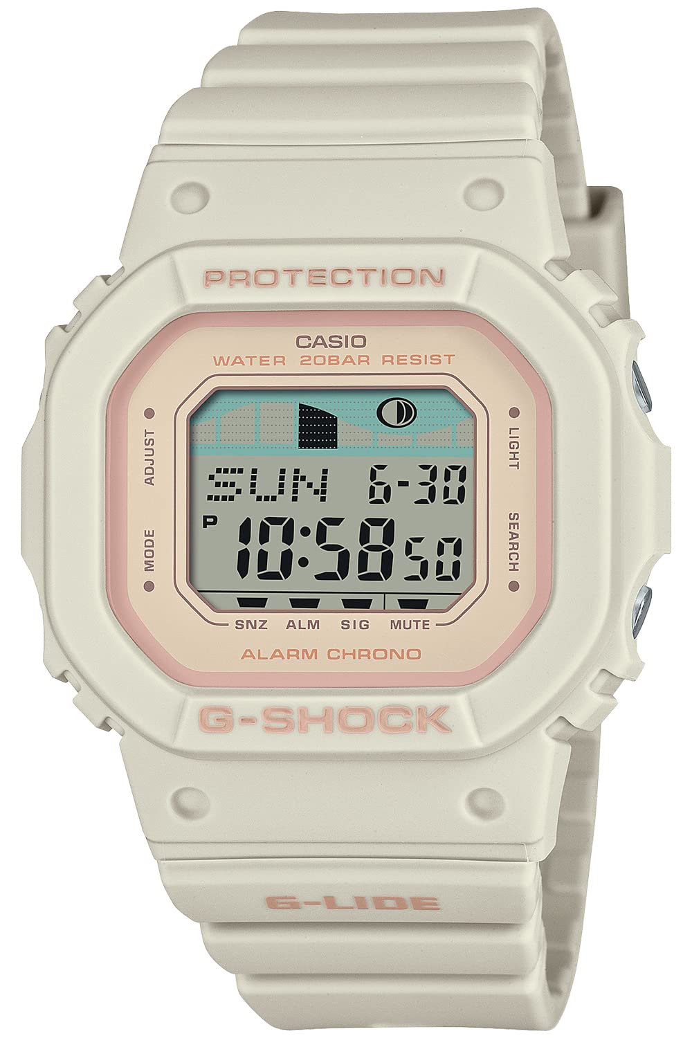 Casio GLX-S5600-7JF [G-Shock Sportsline G-LIDE Compact and Thin Model] Women's Watch Japan Import April 2023 Model
