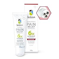 Kalaya Pain Relief Pain Relief Massager - Roll On Body Cream for Muscle and Joint Health - Soothe Tension - Quick Pain Relief in 3 Minutes - 4.2 oz