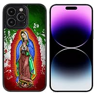 Sumac Spiritual Faith High Resolution Printed Back Cover for iPhone 11 with Scratch and Fade Resistant Print - Guadalupe Red