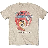 Beach Boys Men's 1983 Vintage Tour T-Shirt | Officially Licensed Merchandise