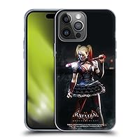 Head Case Designs Officially Licensed Batman Arkham Knight Harley Quinn Characters Soft Gel Case Compatible with Apple iPhone 14 Pro Max