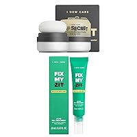 I DEW CARE Dry Shampoo - Tap Secret, 0.27 Oz + FIX MY ZIT ACNE GEL TREATMENT Bundle