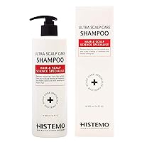 Ultra Scalp Care Shampoo, DHT Blocking Hair Restoration, Promote Hair Growth with Biotin & Prevent Hair Loss, for Men & Women with Oily Scalp or Colored Treated Hair (16.91 oz)