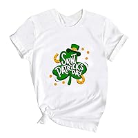 Baby Boy Girl Clover Western Tee Tops Cute Funny Graphic Tee Shirts Fashoin Casual Crewneck Pullover