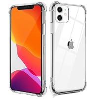 Compatible with iPhone 11 pro 5.8-Inch Case, Clear Anti-Scratch Shock Absorption Cover Case with Soft TPU Bumper [Slim Thin] Case for iPhone 11 pro 5.8 Inch (2019)-Crystal Clear