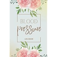 Blood Pressure Log Look: Simple Daily Recording, Monitoring, and Tracking of Blood Pressure at Home | Pocket Size Small Blood Pressure.