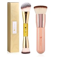 DUcare Foundation Makeup Brush Double Ended Contour Makeup Brushes