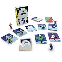 Ginger Fox - Yes, Yes Yeti Card Game, Risk-Taking Family Card Games, Hilarious Strategy Games, Card Games for 2 Players & More, Strategy Card Games for Adults, Teens, & Kids Ages 8+, 88 Cards