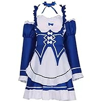 Sky Manga Factory Cosplay Costume for Re Zero Starting Life in Another World Rem
