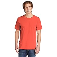 Comfort Colors C1717 Mens Ringspun Garment-Dyed T-Shirt - Bright Salmon - L