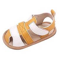 Toddler Shoes Baby Boy Girl First-Walking Sneakers Infant Soft Sole Kid Sandals Flat Bottom Lightweight Breathable Toddlers Sandals for Boys
