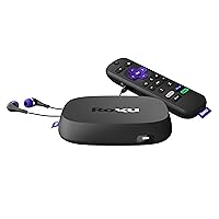 Roku Ultra | Streaming Device HD/4K/HDR/Dolby Vision with Dolby Atmos, Bluetooth Streaming, and Roku Voice Remote with Headphone Jack and Personal Shortcuts, includes Premium HDMI® Cable