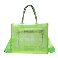 Clear Tote Bag for Women - Small PVC Transparent the Tote Bag See Through Shoulder Crossbody Bag Handbag