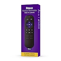 Roku Voice Remote (Official) for Roku Players, Roku Audio, and Roku TV