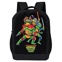 Teenage Mutant Ninja Turtles Backpack Shoulder Bag for Boys, Girls, Toddlers - Cute Kids Backpack for School - 18