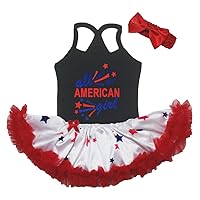 Petitebella All American Girl Halter Baby Dress Nb-18m