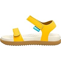 Native Kids Shoes Charley (Toddler/Little Kid) Crayon Yellow/Bone White/Toffee Brown 13 Little Kid