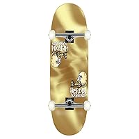 Heroin Skateboard Assembly Symmetrical Egg Gold 9.25