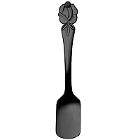 WADA Corporation Aluminum Ice Cream Spoon, Rose, Black, Hanging Bag