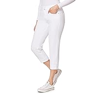 Angels Forever Young Women's Curvy Crop Jeans